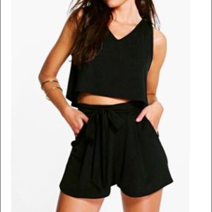 Boohoo | Black Co-Ord Set